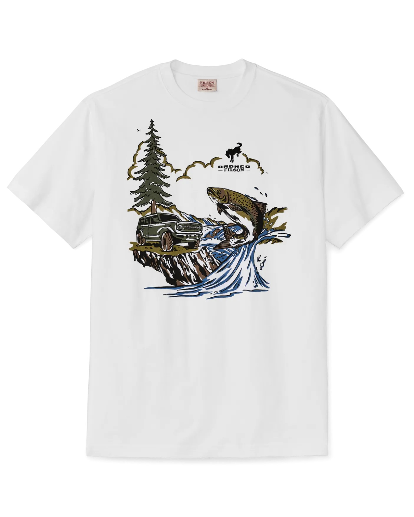 Bronco Filson Trout Graphic T-Shirt