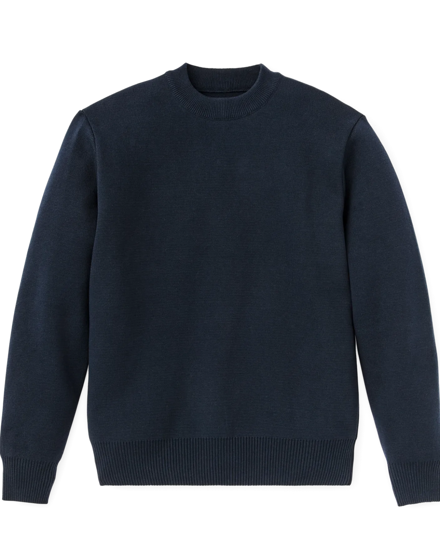 Cotton Crewneck Guide Sweater