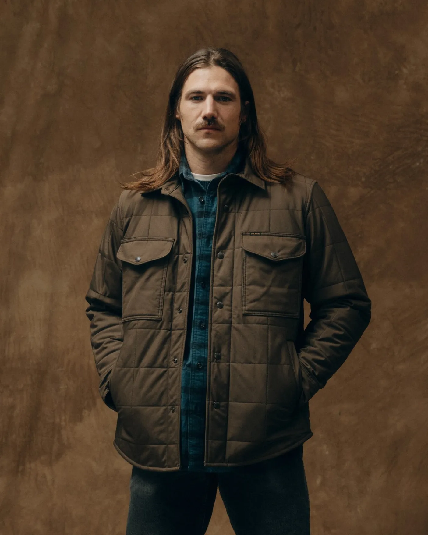 Cover Cloth Quilted Jac-shirt