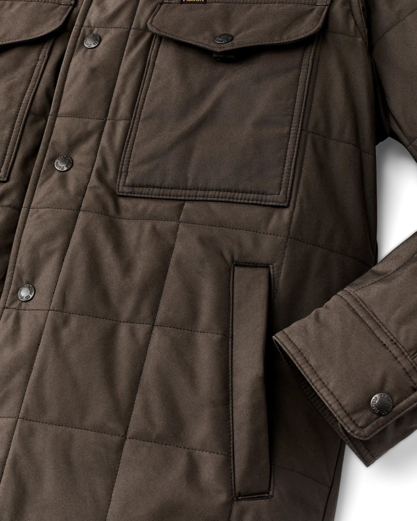 Cover Cloth Quilted Jac-shirt