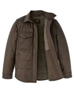 Cover Cloth Quilted Jac-shirt