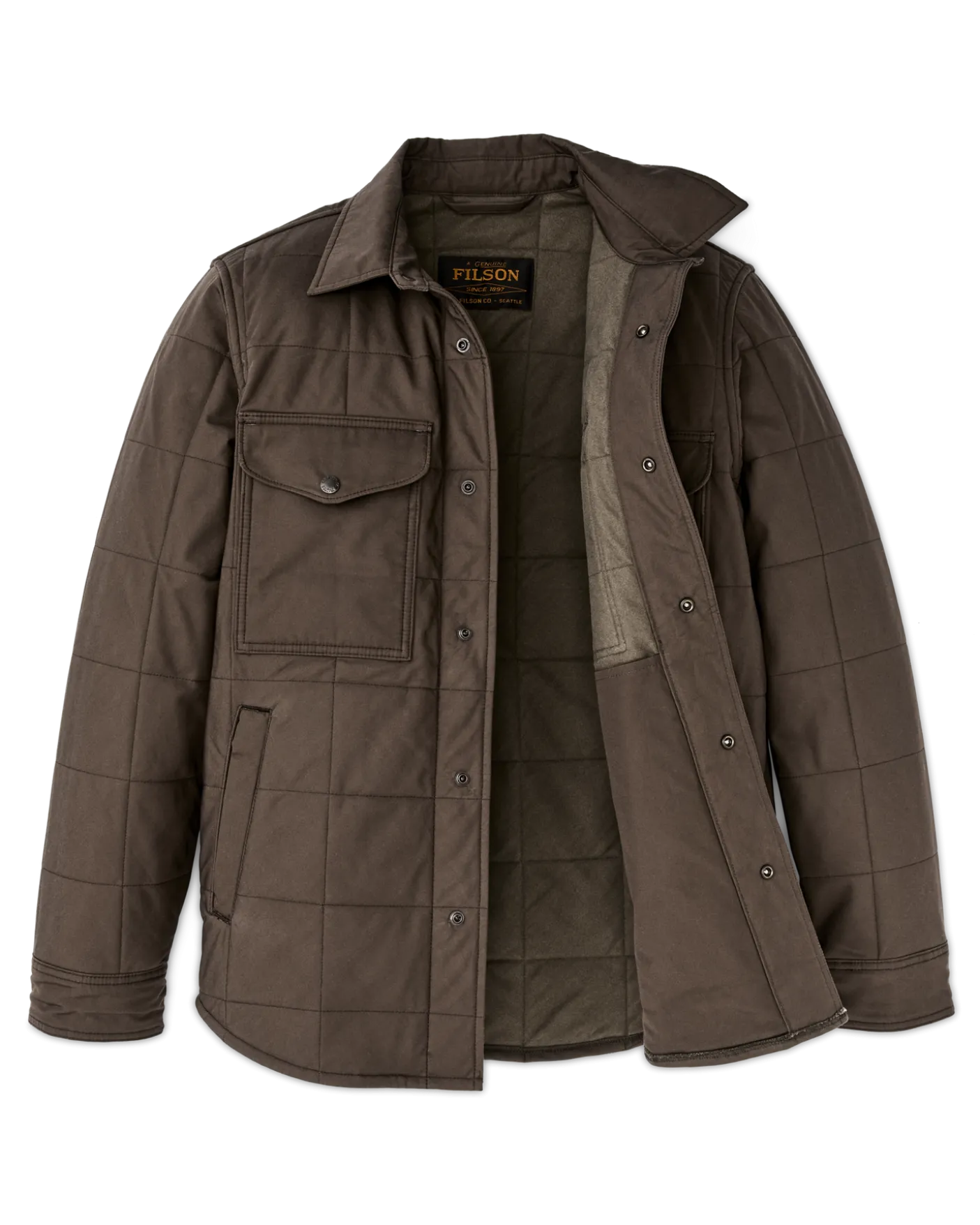 Cover Cloth Quilted Jac-shirt