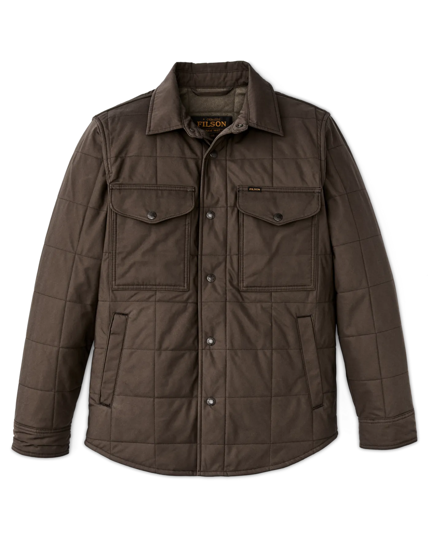 Cover Cloth Quilted Jac-shirt