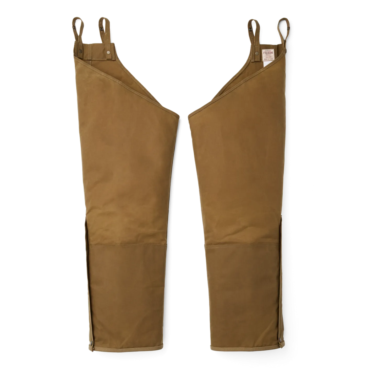 Double Tin Cloth Chaps With Zipper