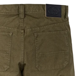 Dry Tin Cloth 5-pocket Pants