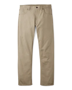 Dry Tin Cloth 5-pocket Pants