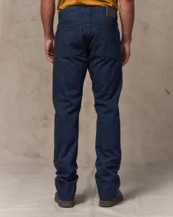 Dry Tin Cloth 5-pocket Pants