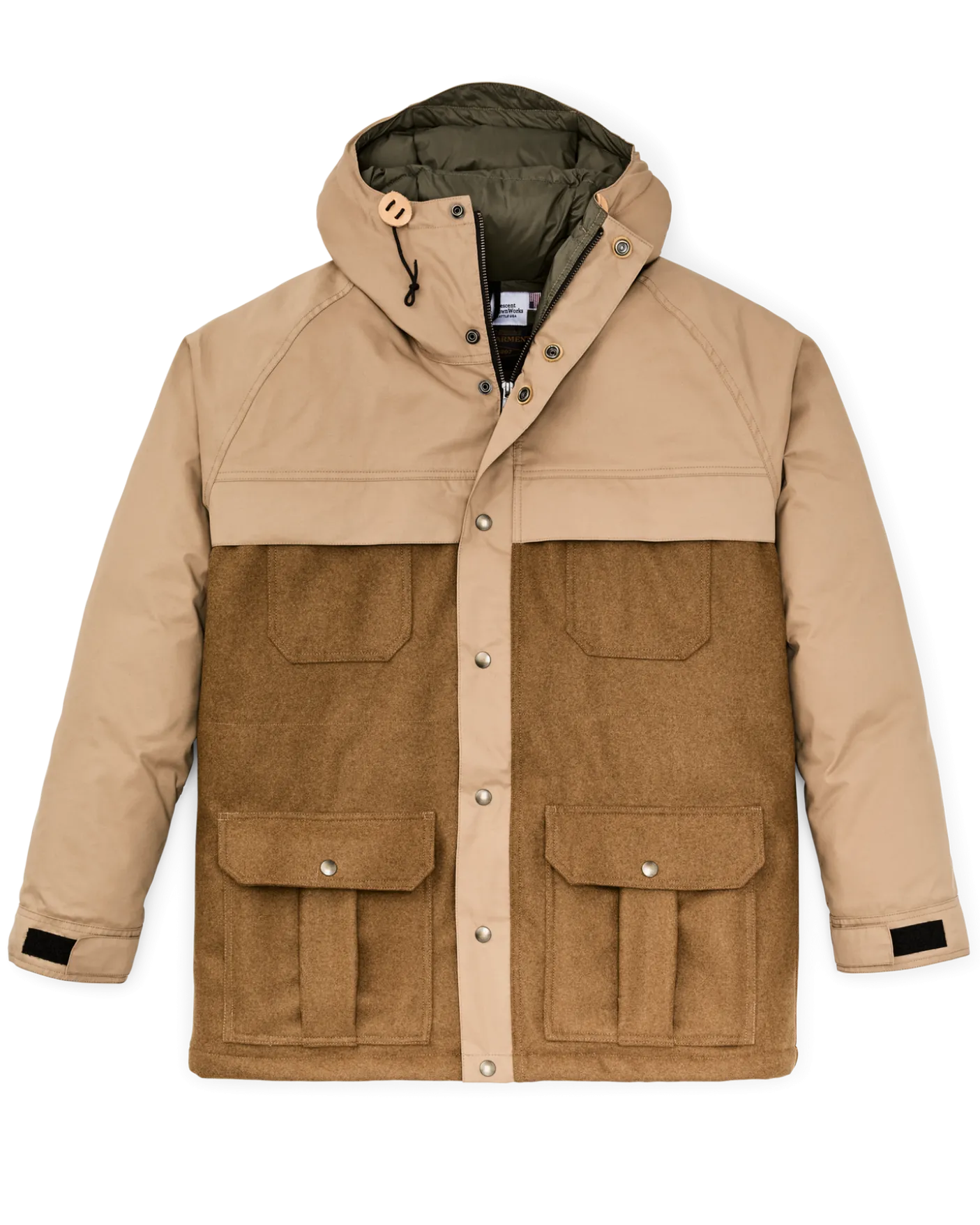 Filson X Crescent Down Works Parka