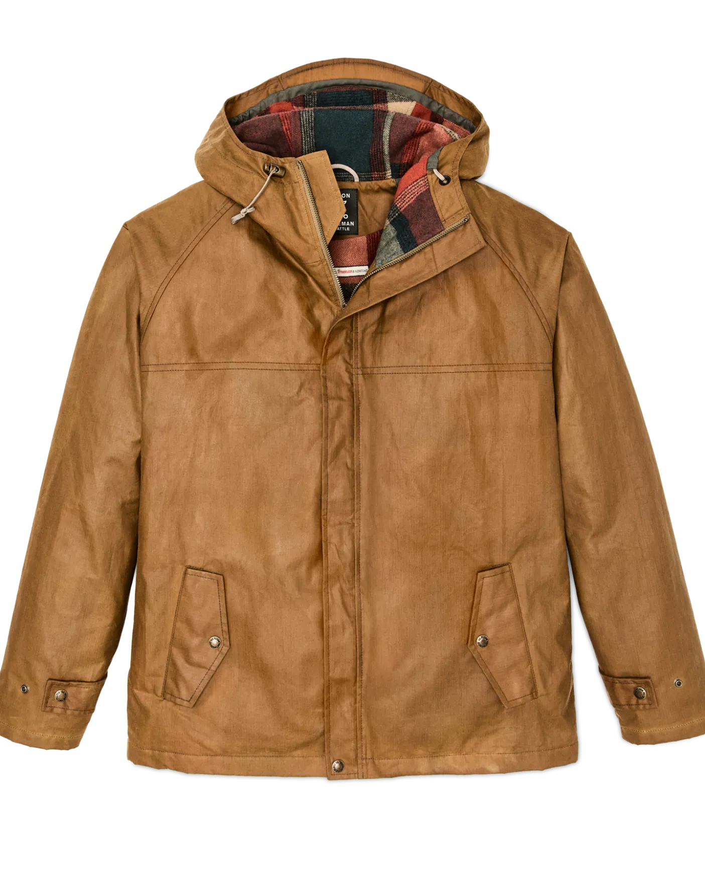 Filson X Freeman Wool Lined Raincoat