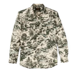 Filson X Housefly Washed Feather Cloth Shirt
