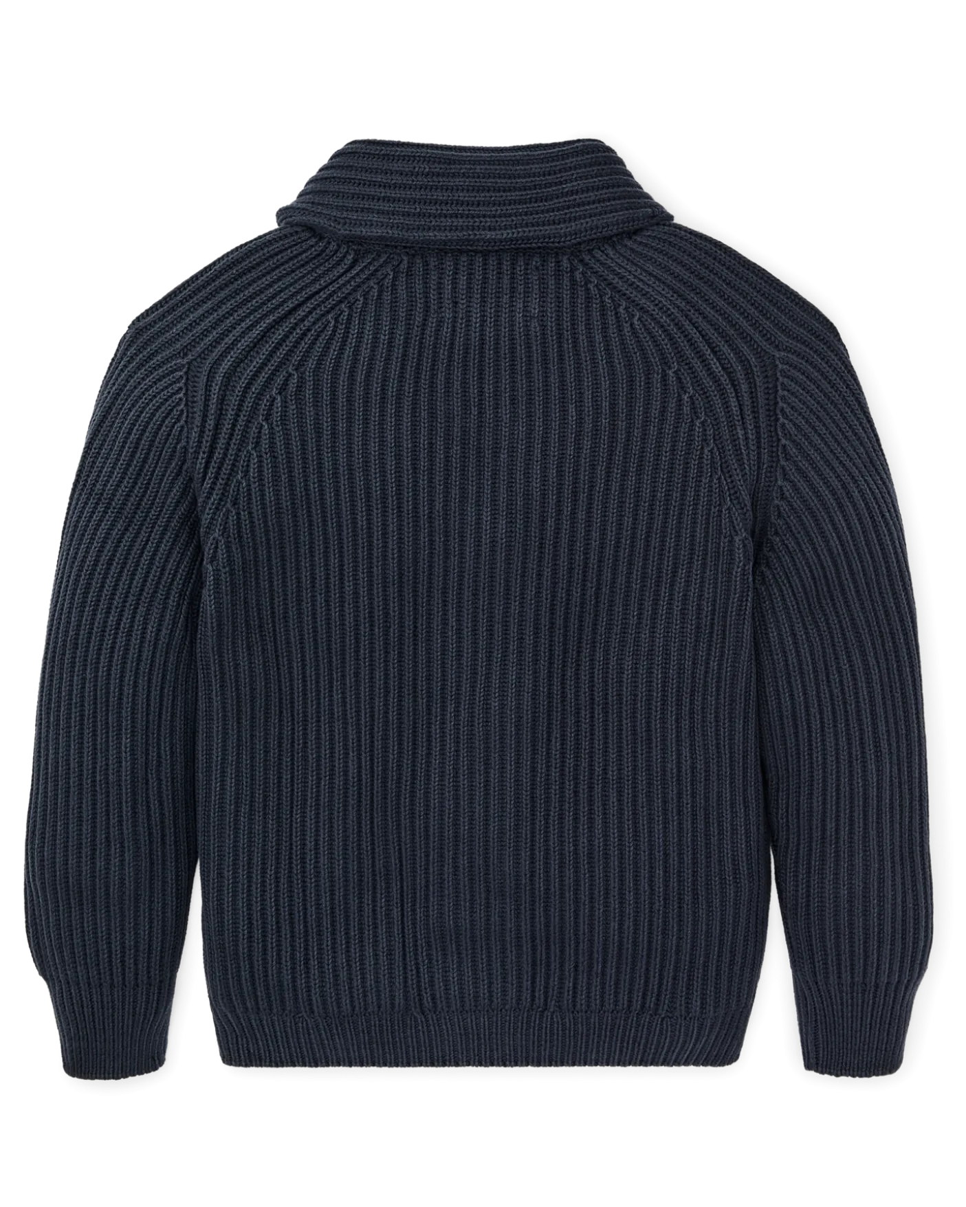 Fisherman Rib Cotton Cardigan