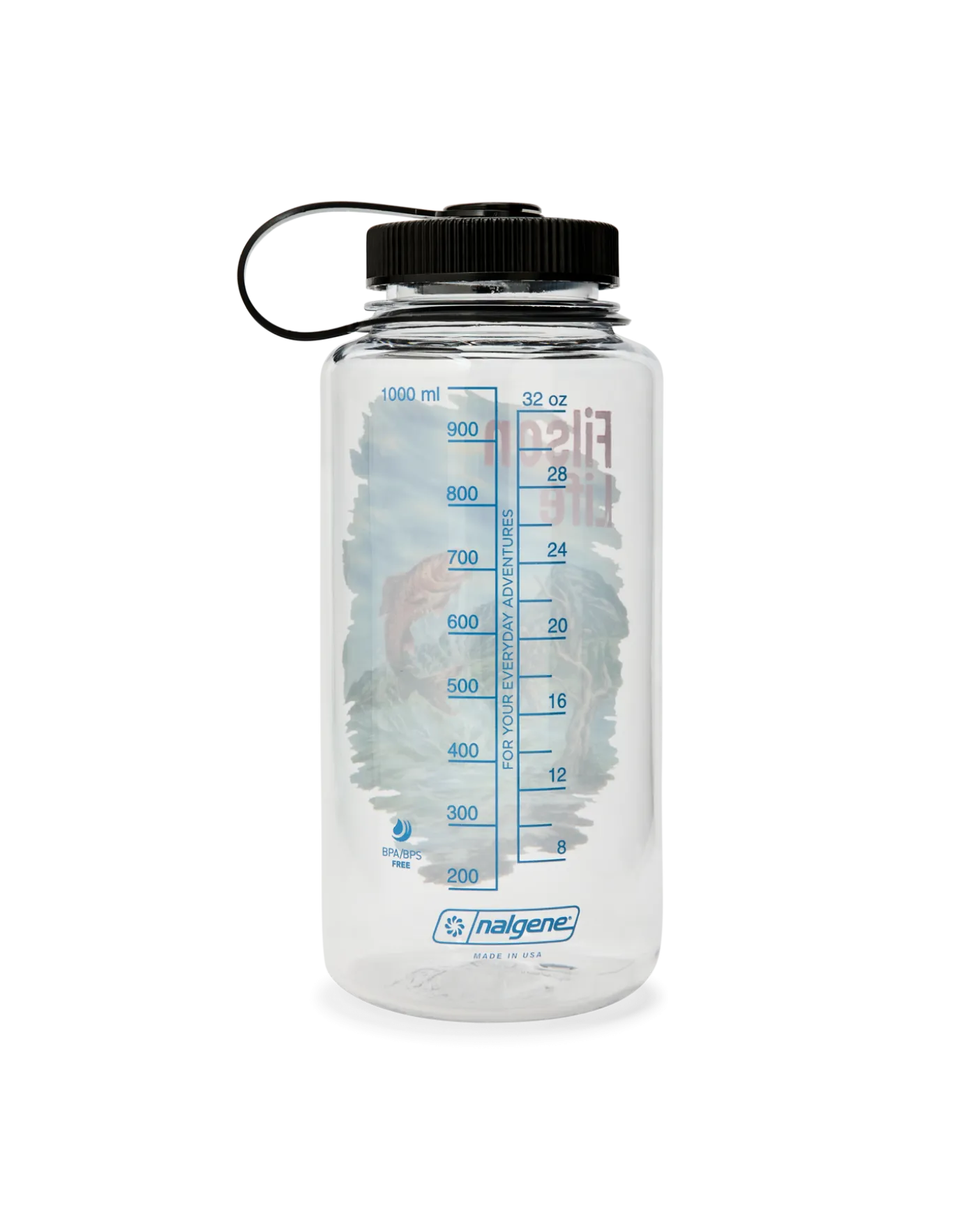 Fishing Graphic Nalgene Bottle