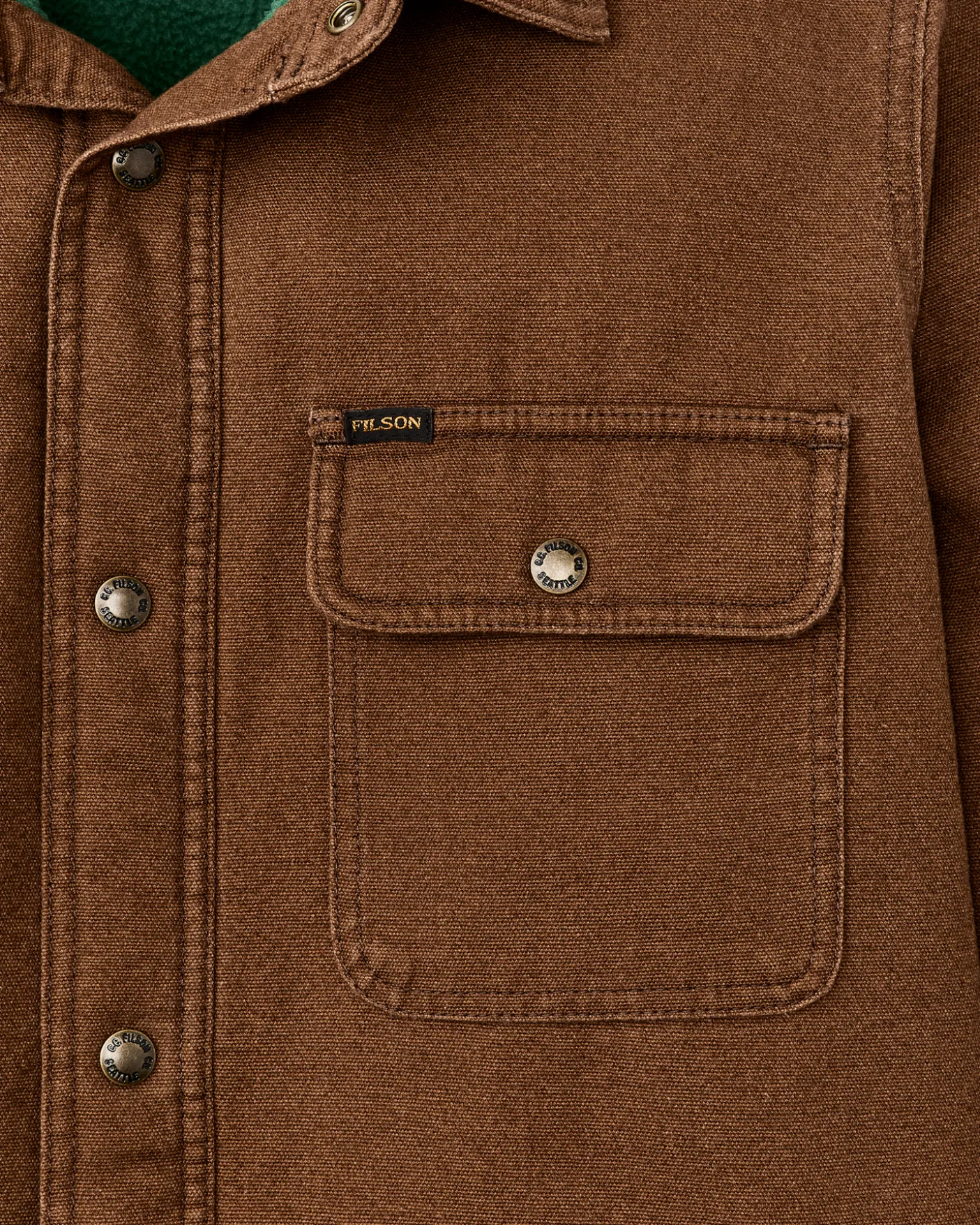 Fleece Lined Jac-shirt