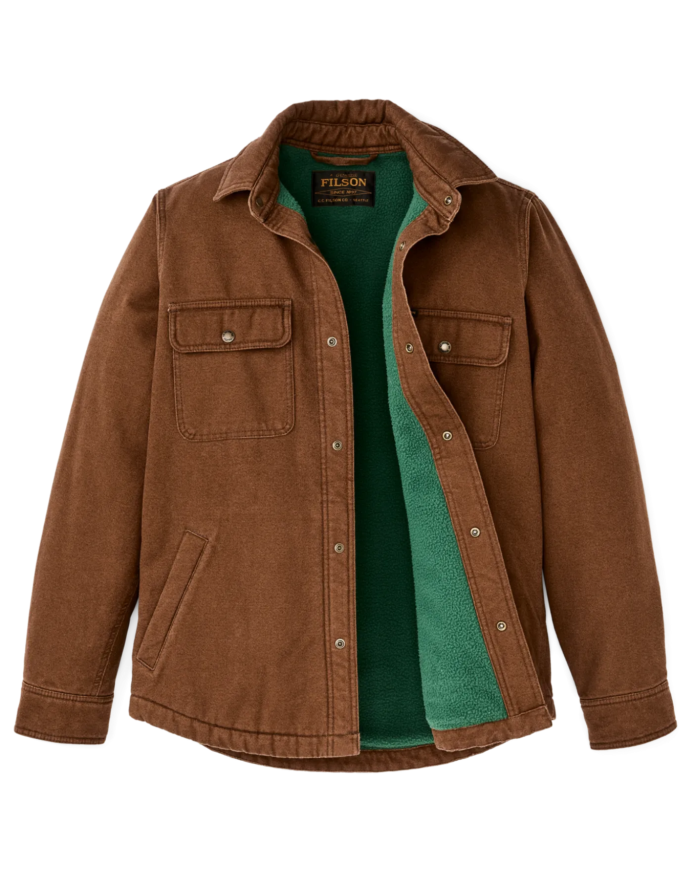 Fleece Lined Jac-shirt
