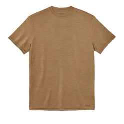 210g Merino Wool Short Sleeve Crewneck T-Shirt