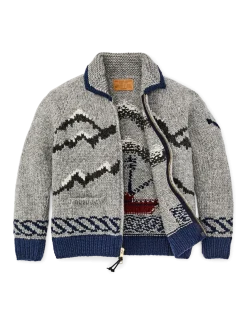 Handmade Full-zip Sweater