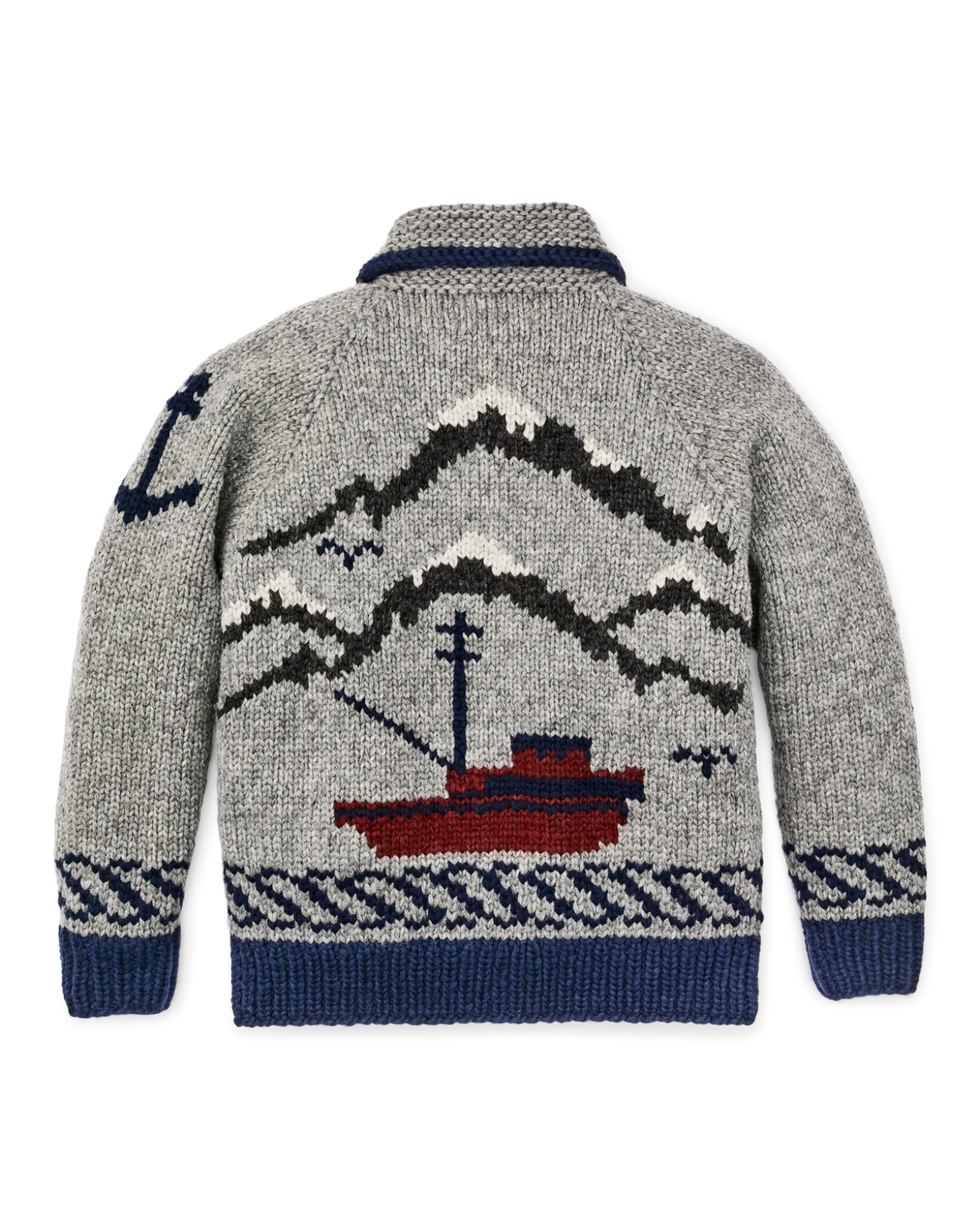 Handmade Full-zip Sweater
