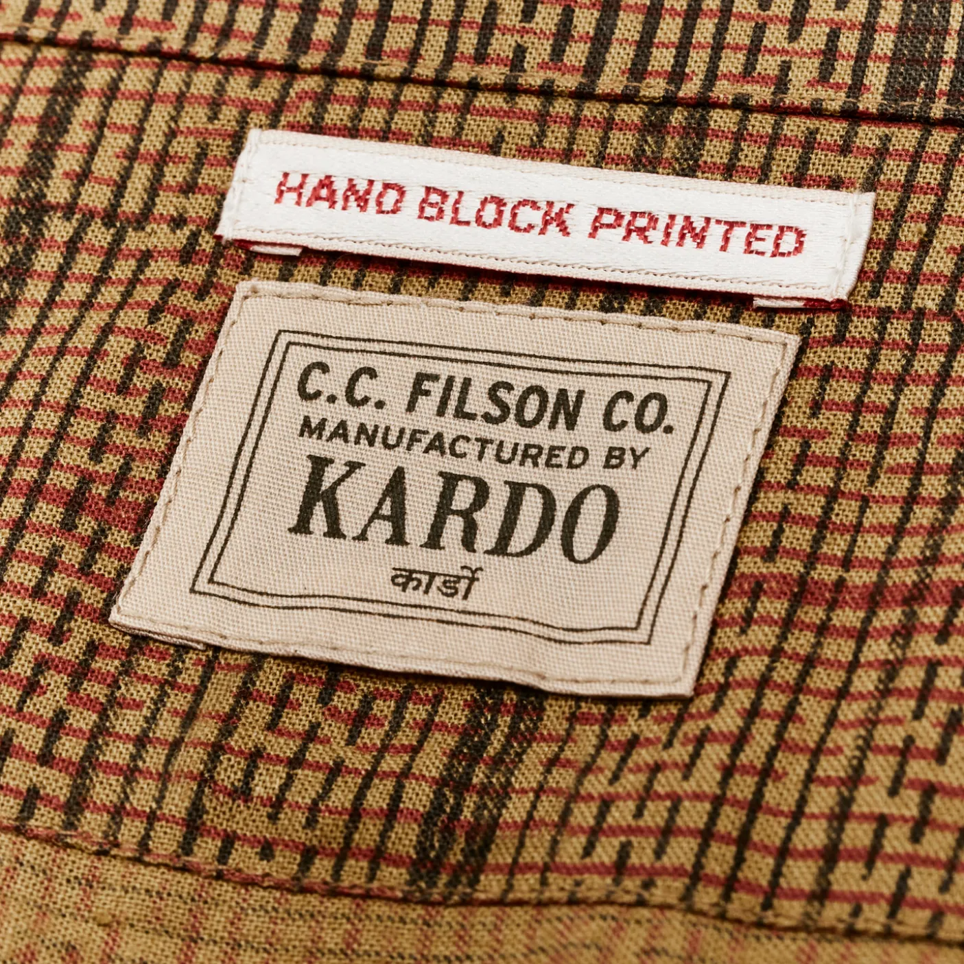 Handprinted Camp Shirt