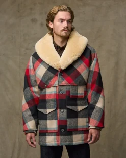 Lined Mackinaw Wool Packer Coat