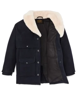 Lined Mackinaw Wool Packer Coat
