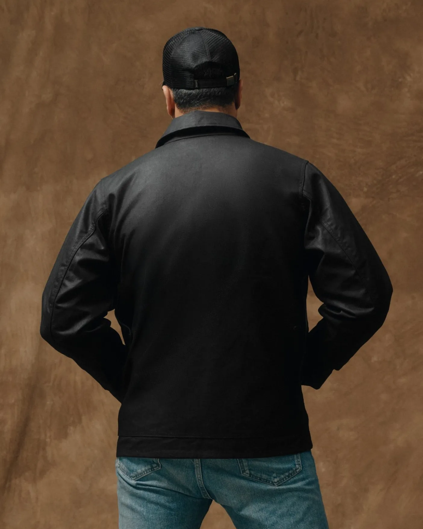 Lined Tin Cloth Cruiser Jacket