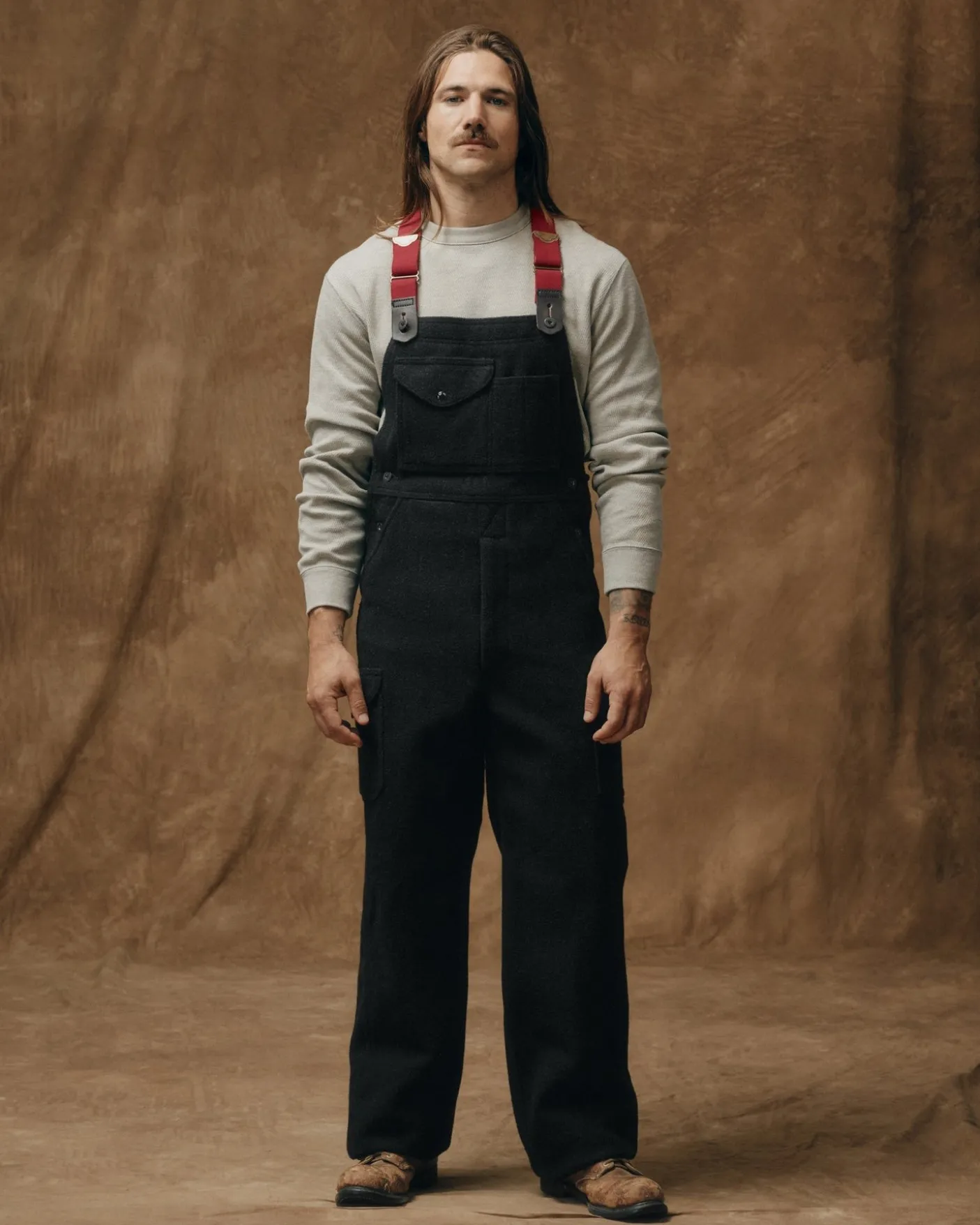 Mackinaw Wool Bibs