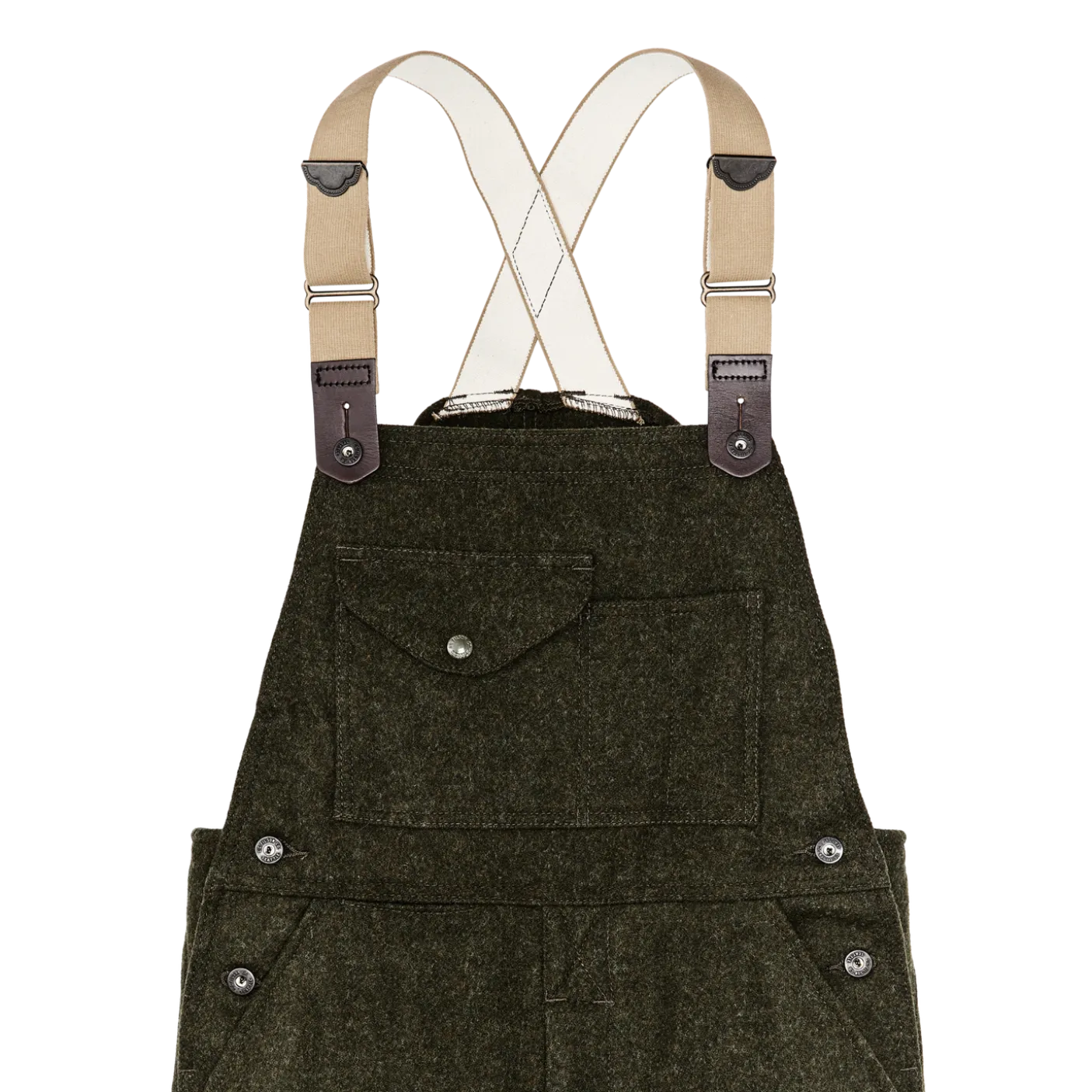 Mackinaw Wool Bibs
