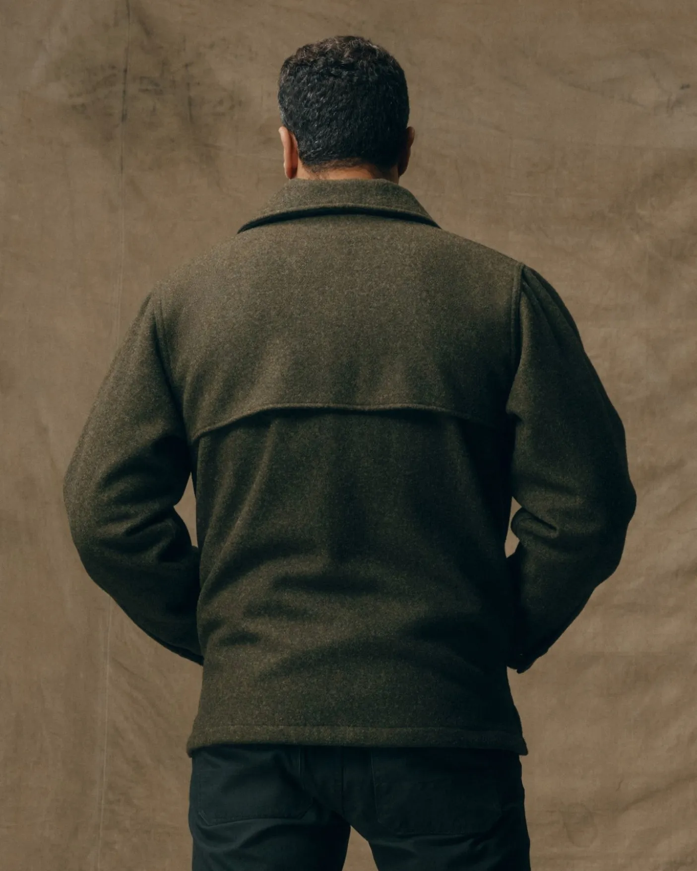 Mackinaw Wool Cape Coat