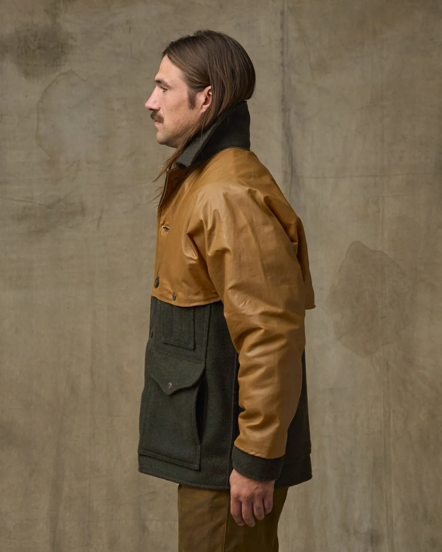 Mackinaw Wool Caped Cruiser Jacket