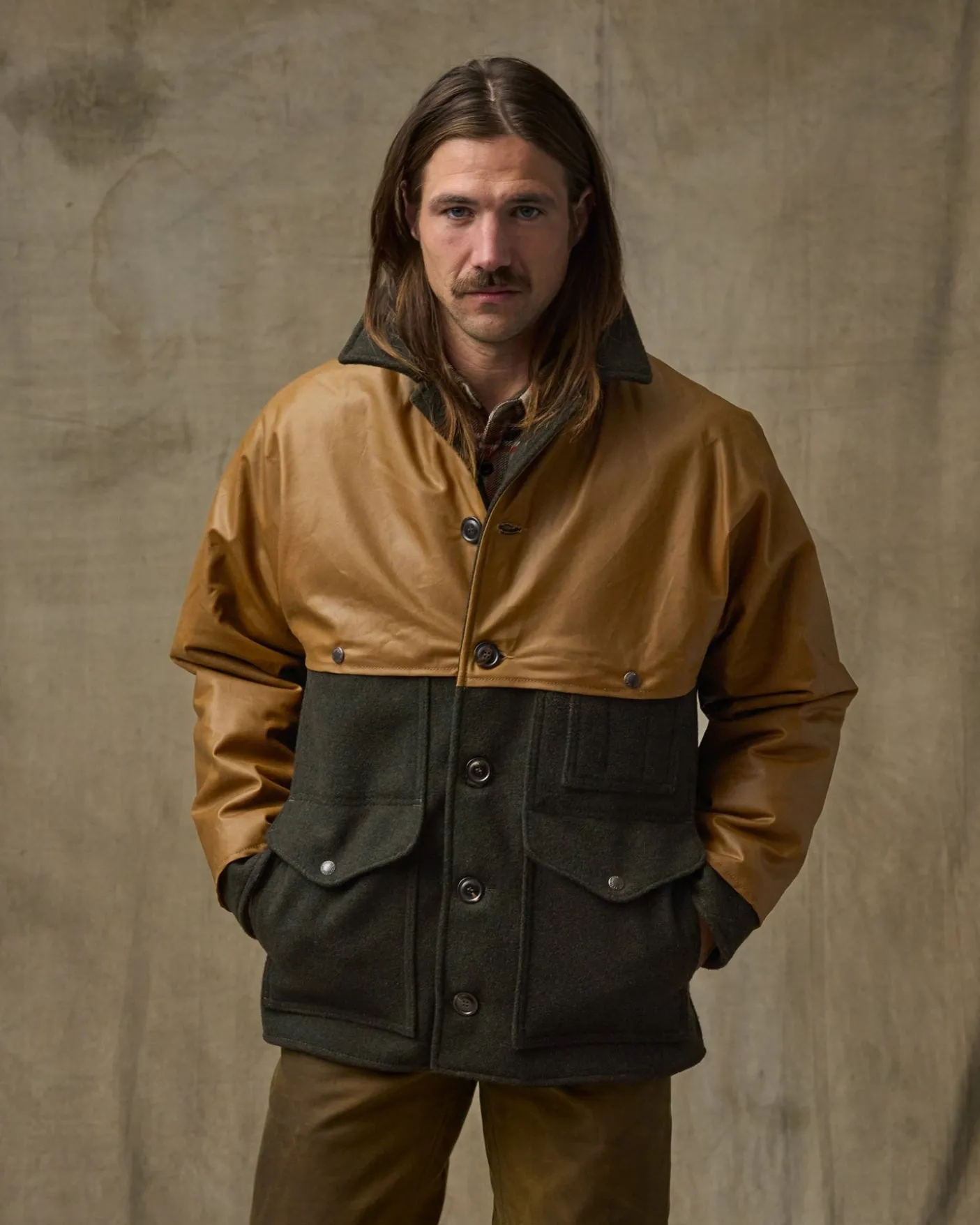 Mackinaw Wool Caped Cruiser Jacket