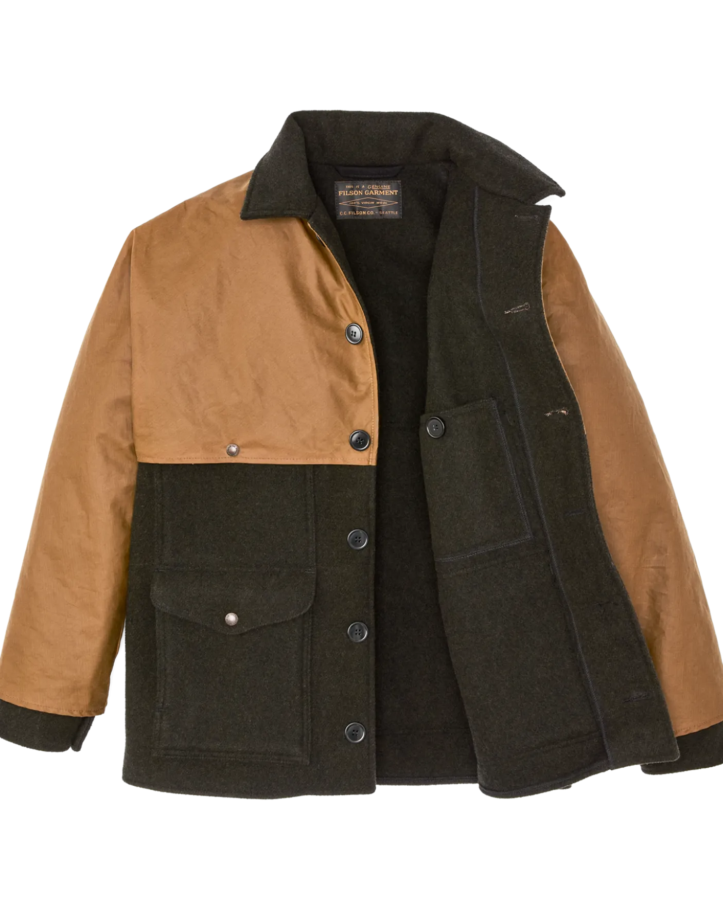 Mackinaw Wool Caped Cruiser Jacket