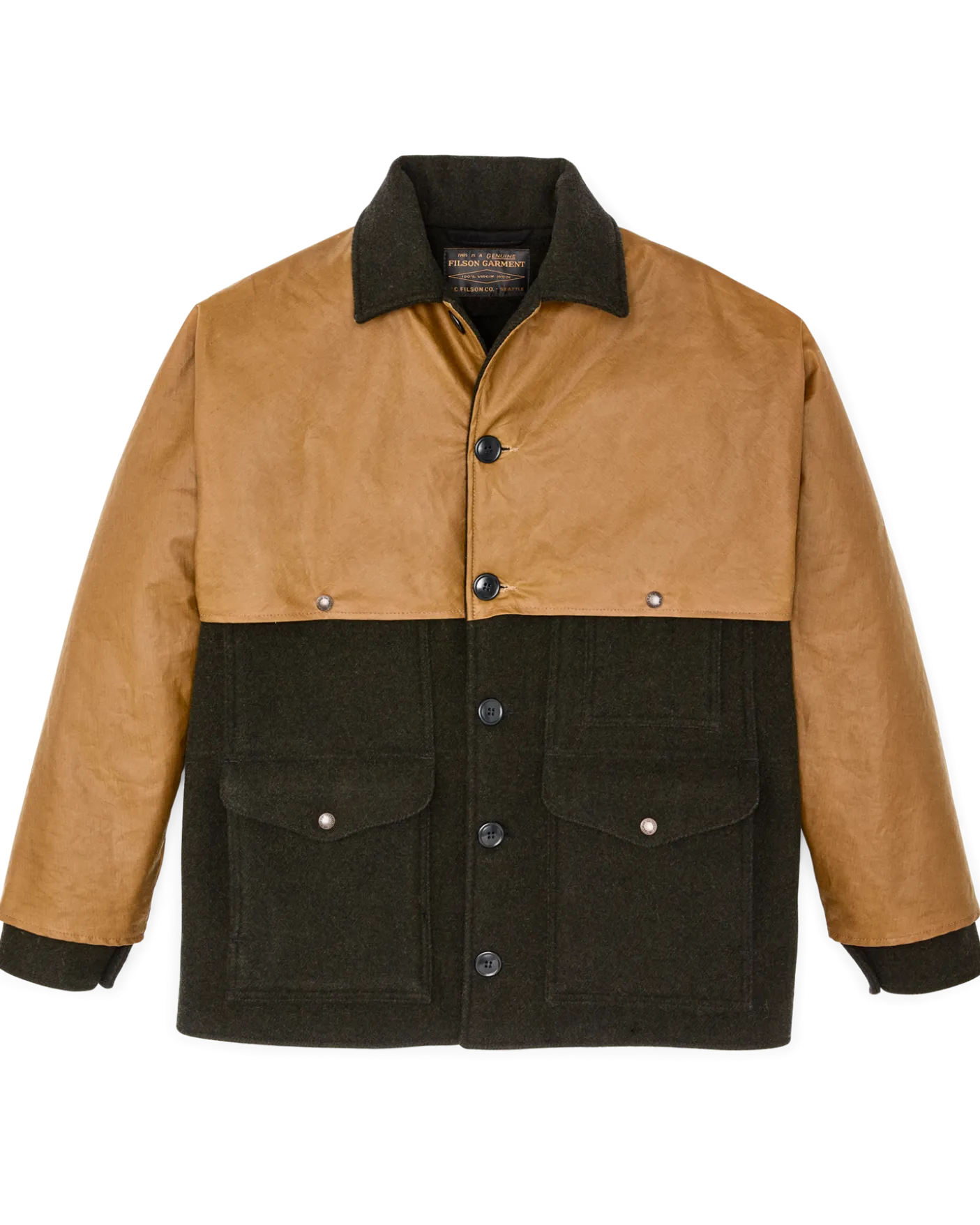 Mackinaw Wool Caped Cruiser Jacket