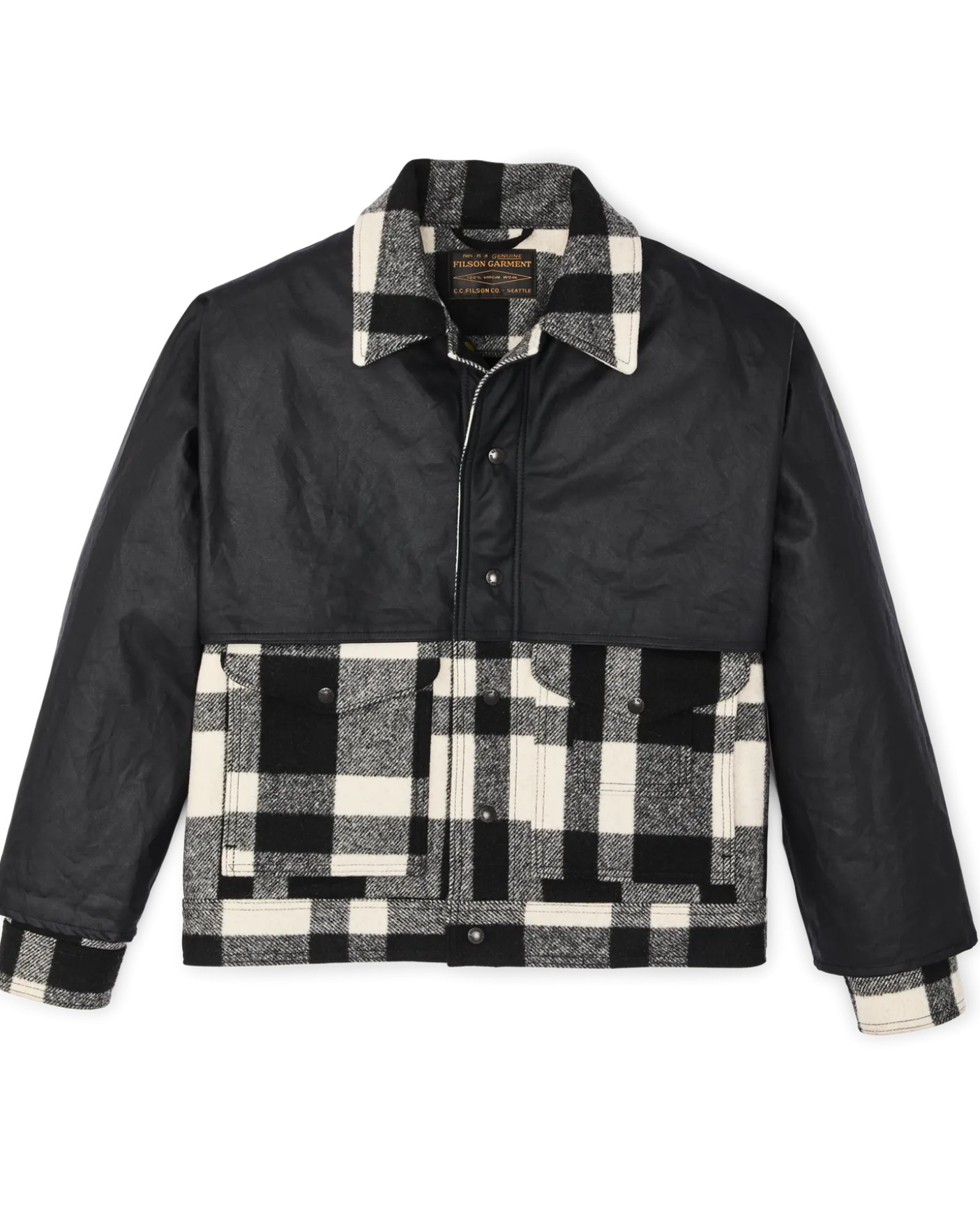 Mackinaw Wool Caped Jacket