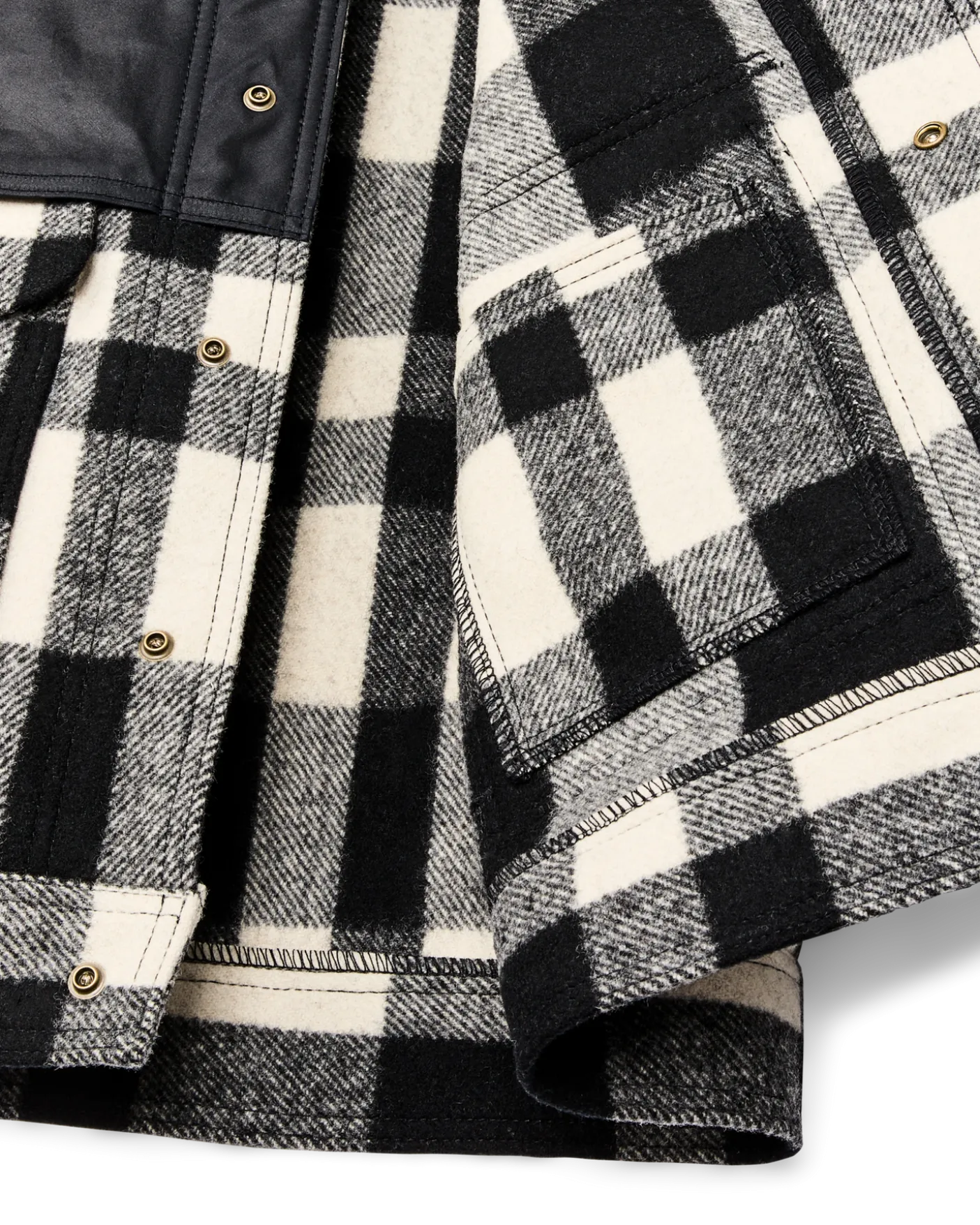 Mackinaw Wool Caped Jacket