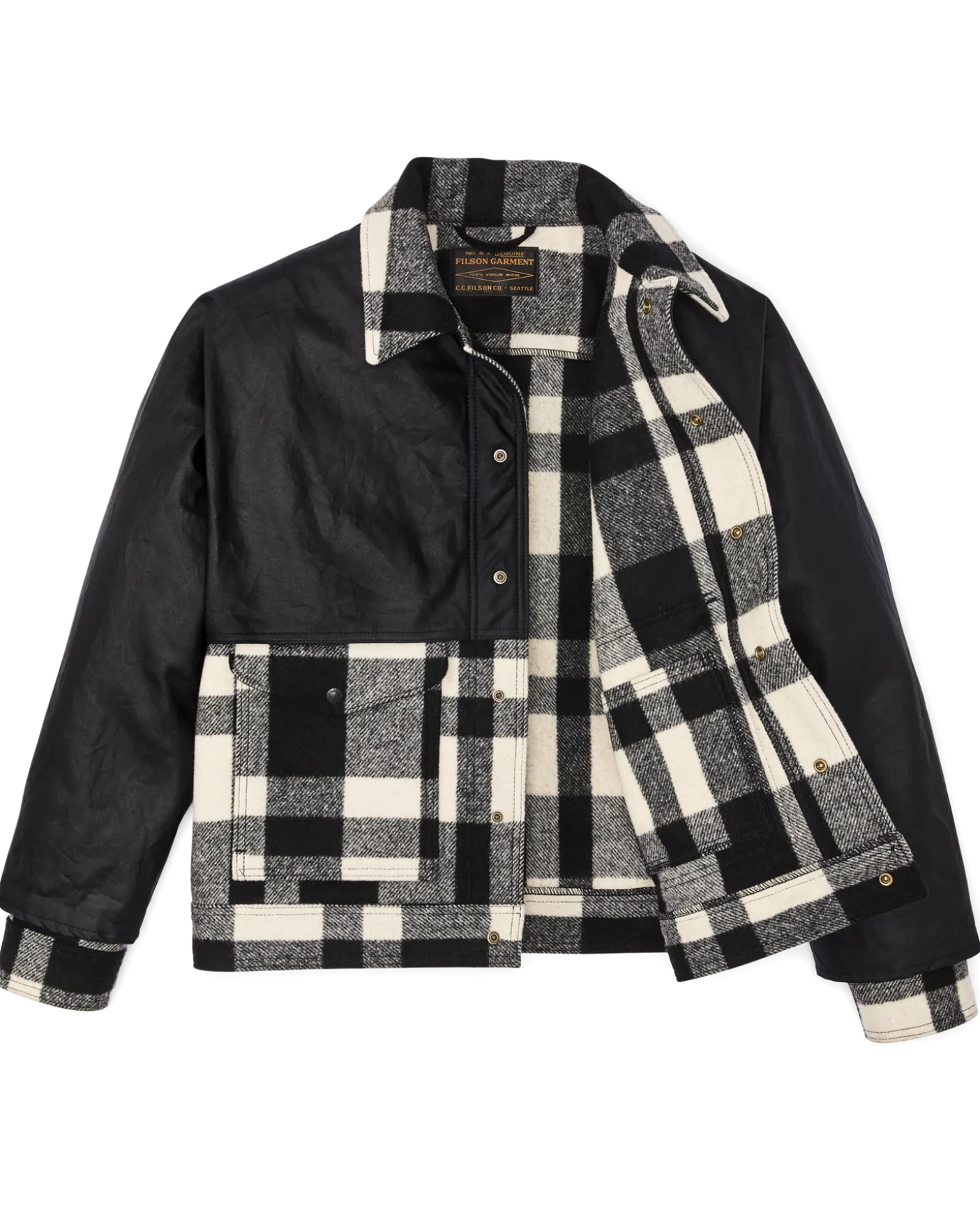 Mackinaw Wool Caped Jacket