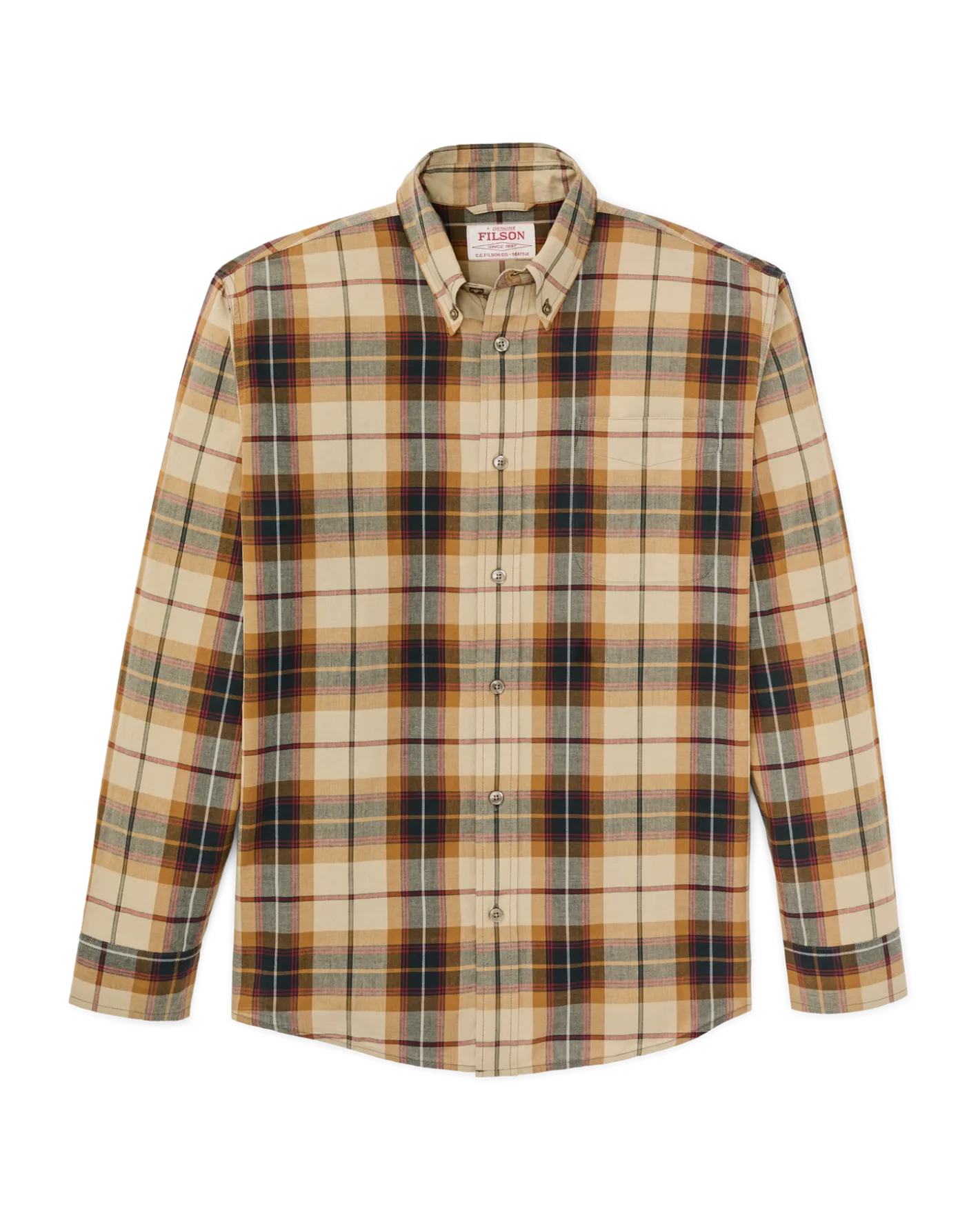 Madras Button-Down Shirt