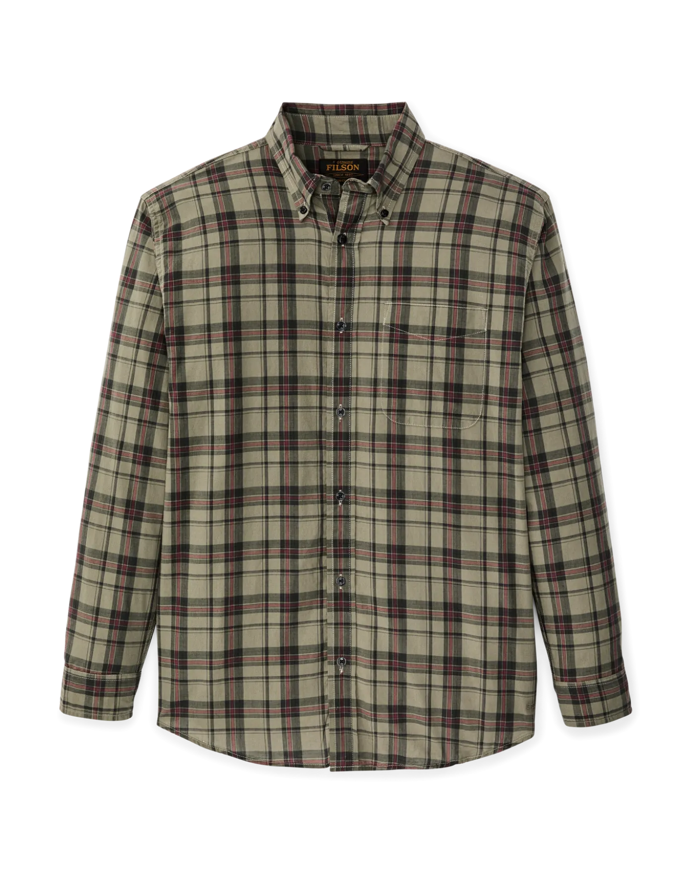 Madras Button-Down Shirt