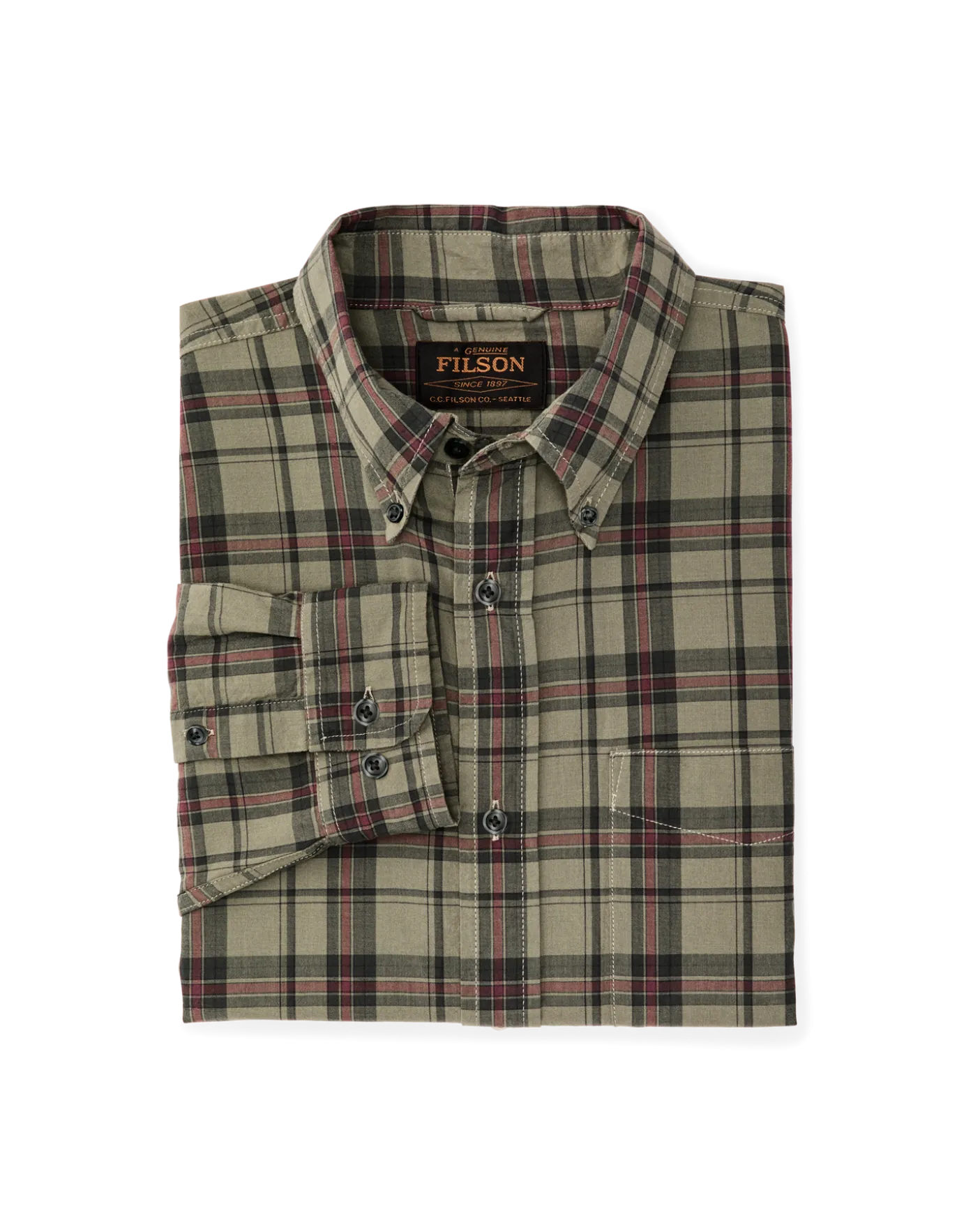Madras Button-Down Shirt