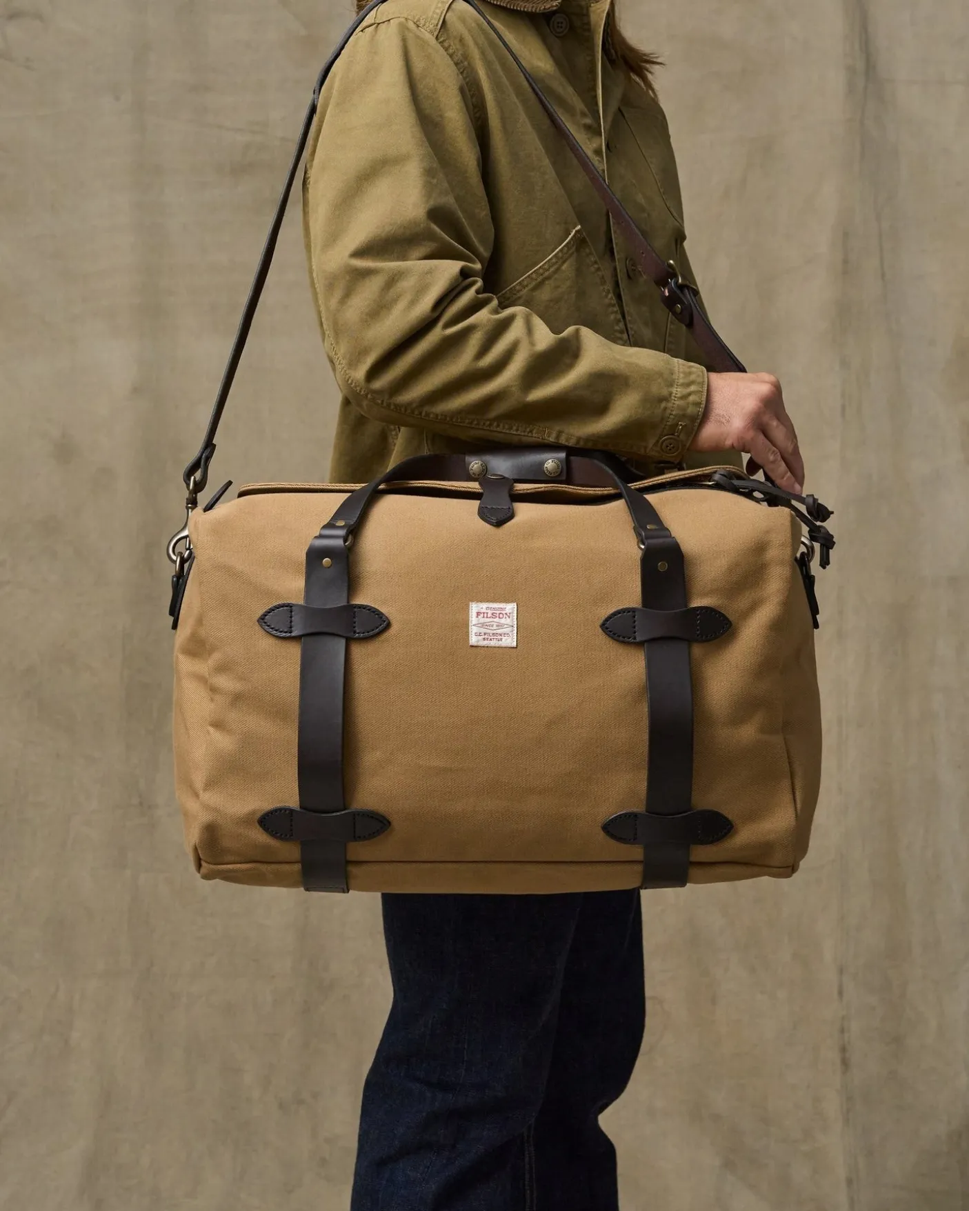 Medium Rugged Twill Duffle Bag