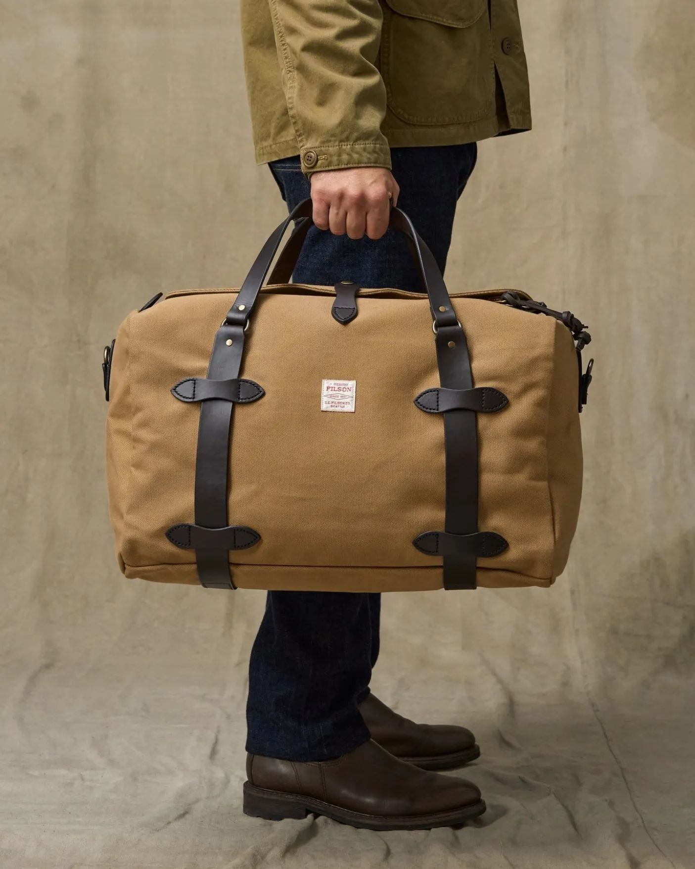 Medium Rugged Twill Duffle Bag