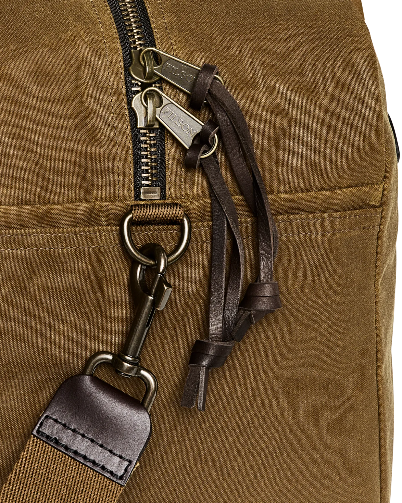 Medium Tin Cloth Duffle Bag