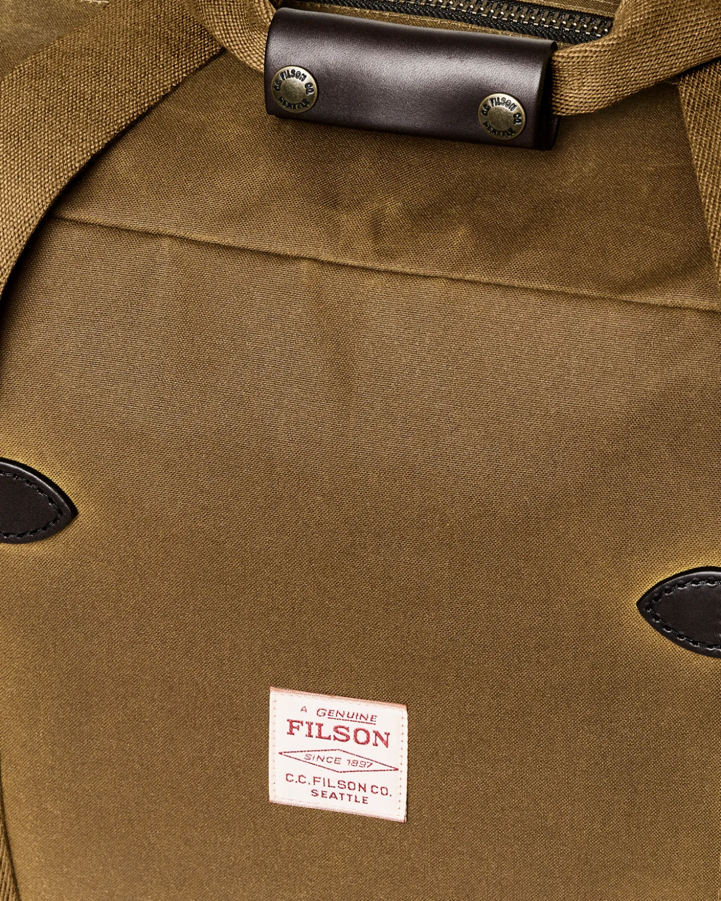 Medium Tin Cloth Duffle Bag