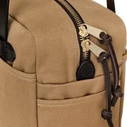 Rugged Twill Zipper Tote Bag