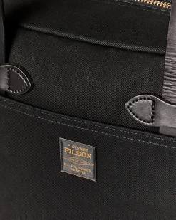 Rugged Twill Zipper Tote Bag