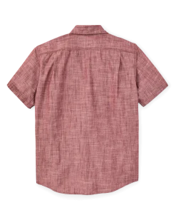 Short Sleeve Chambray Shirt
