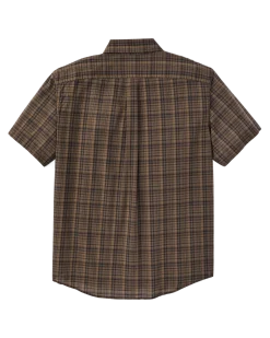 Short Sleeve Madras Popover Shirt