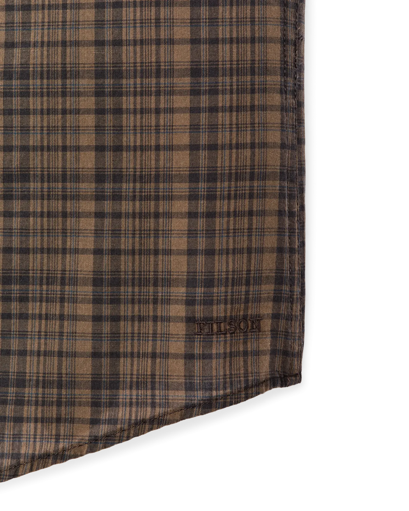 Short Sleeve Madras Popover Shirt