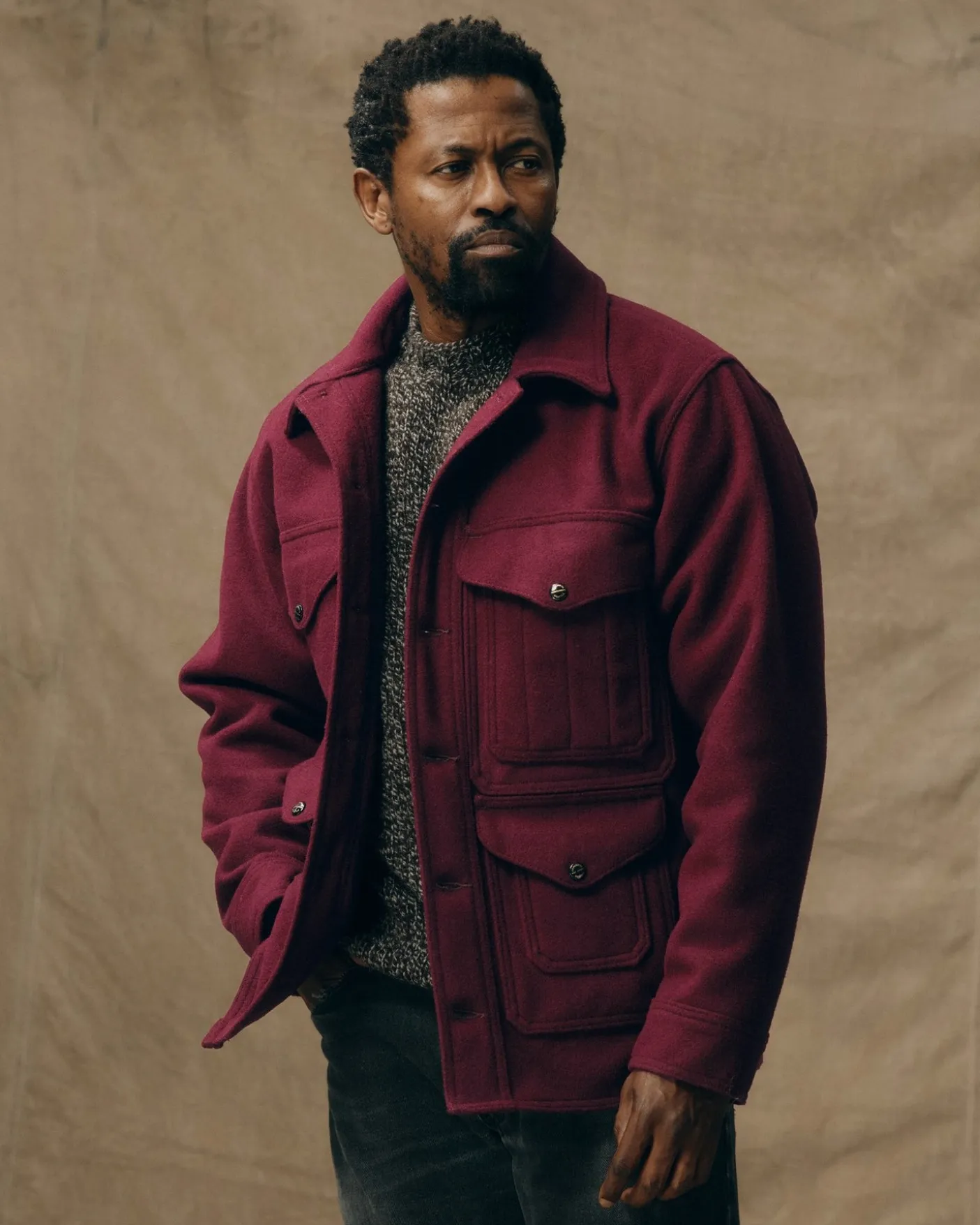 1940s Mackinaw Wool Cruiser Jacket