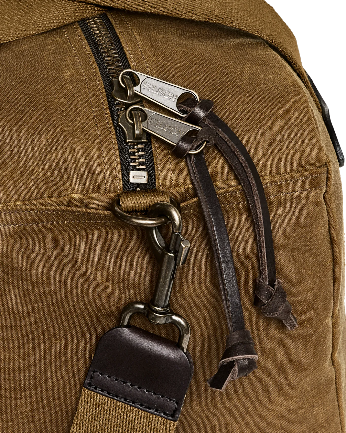 Small Tin Cloth Duffle Bag
