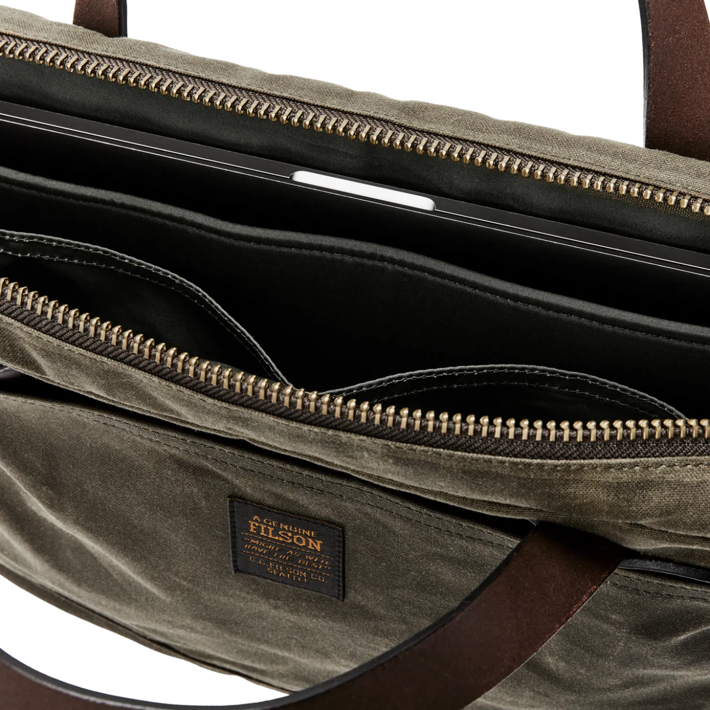 Tin Cloth Compact Briefcase